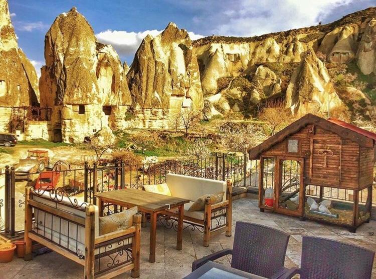 Cappadocia Stone Palace Goreme Exterior photo